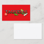 Carte De Visite Taquizas (Devant / Derrière)