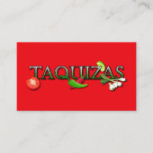 Carte De Visite Taquizas (Devant)