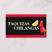 Carte De Visite Taquizas chilangas (Devant)