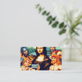 Carte De Visite Tarjeta de invitación  (Debout devant)