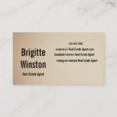 Carte De Visite Tarjeta de visita (Dos)