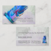 Carte De Visite Tarjeta De Visita Servicio de pintura (Devant / Derrière)