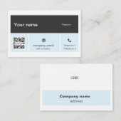 Carte De Visite Tarjeta de visite (Devant / Derrière)