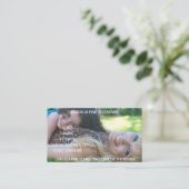 Carte De Visite tarjetas (Debout devant)