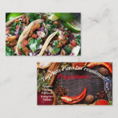 Carte De Visite Tarjetas de Negocio Tacos (Devant / Derrière)