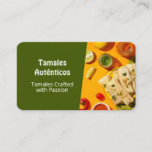 Carte De Visite Tarjetas de Negocio Tamales (Devant)