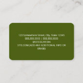 Carte De Visite Tarjetas de Negocio Tamales (Dos)