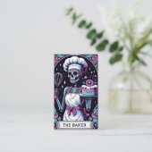 Carte de visite Tarot Baker (Debout devant)