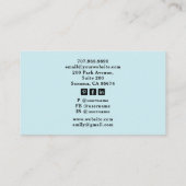 Carte De Visite Tarot Baker Pastry Chef Dessert Caterer (Dos)