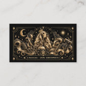 Carte de visite Tarot Celestial Astro Toiletteur p (Devant)