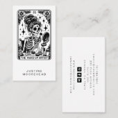 Carte de visite Tarot de maquillage (Devant / Derrière)