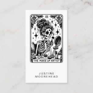 Carte de visite Tarot de maquillage