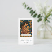 Carte De Visite Tarot Dog Lover In Home Pet Sitting (Debout devant)