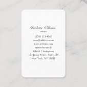 Carte De Visite Tarot, Femme Universe (Dos)