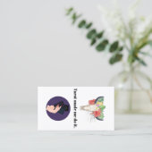 Carte De Visite Tarot m'a fait le faire (Debout devant)