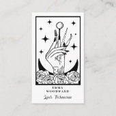 Carte De Visite Tarot Mystic Lash Tech Hand (Devant)