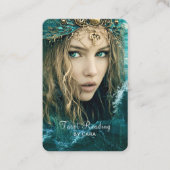 Carte De Visite Tarot, Mystic Woman QR Code (Devant)