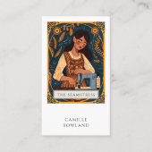 Carte de visite Tarot Seamstress (Devant)