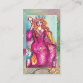 CARTE DE VISITE TAROTES DES OMBRES PERDUES / L'EMPRESSE (Dos)