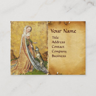 Carte De Visite Tarots antiquaires /Cartes de cour allemandes/Dame