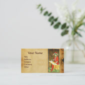 Carte De Visite TAROTS DE RENAISSANCE ANTIQUE /LE Parchemin MAGICi (Debout devant)