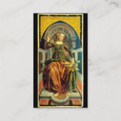 CARTE DE VISITE TAROTS DE RENAISSANCE ANTIQUE / TEMPÉRANCE (Dos)