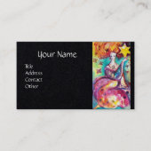 Carte De Visite TAROTS DES OMBRES PERDUES / LE Livre noir STAR (Devant)