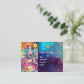 CARTE DE VISITE TAROTS DES OMBRES PERDUES / L'ÉTOILE (Debout devant)