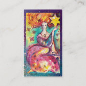 CARTE DE VISITE TAROTS DES OMBRES PERDUES / L'ÉTOILE (Dos)