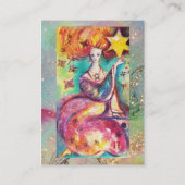 CARTE DE VISITE TAROTS DES OMBRES PERDUES / L'ÉTOILE (Dos)