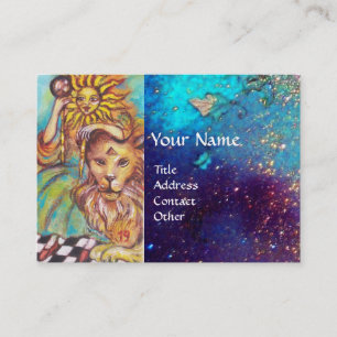 CARTE DE VISITE TAROTS DES OMBRES PERDUES/THE SUN