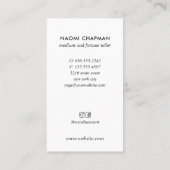 CARTE DE VISITE TAROTS MOYENS PSYCHIQUES FORTUNE TELLER (Dos)