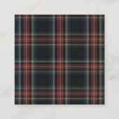 Carte de visite Tartan (Devant)