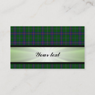 Carte De Visite Tartan de l'État de Washington avec ruban