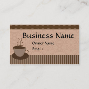 Carte De Visite Tasse O Java
