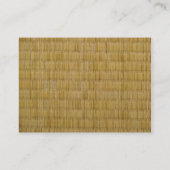 Carte De Visite Tatami Mat 畳 (Dos)