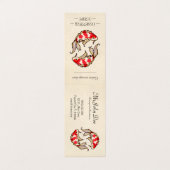 Carte De Visite tatouage de carpe de poisson koi japonais classiqu (Extérieur déplié)