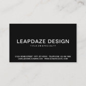 Carte De Visite tatouage rose (Dos)