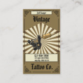 Carte De Visite Tatoueur Professionnel (Devant)