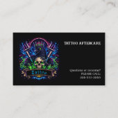Carte De Visite Tattoo Aftercare Instructions (Devant)
