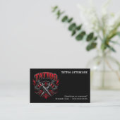 Carte De Visite Tattoo Aftercare Instructions (Debout devant)