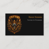 Carte De Visite Tattoo artist  (Devant)