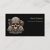 Carte De Visite Tattoo artist  (Devant)
