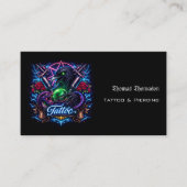 Carte De Visite Tattoo artist QR code  (Devant)