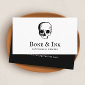Carte De Visite Tattoo Artiste Crâne