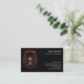 Carte De Visite Tattoo Gift Voucher (Debout devant)