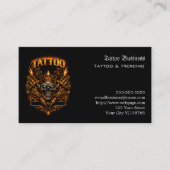 Carte De Visite Tattoo Gift Voucher (Devant)