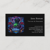 Carte De Visite Tattoo Gift Voucher (Devant)