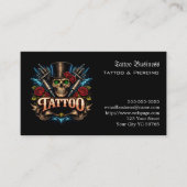 Carte De Visite Tattoo Gift Voucher (Devant)