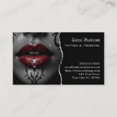 Carte De Visite Tattoo Gift Voucher (Devant)